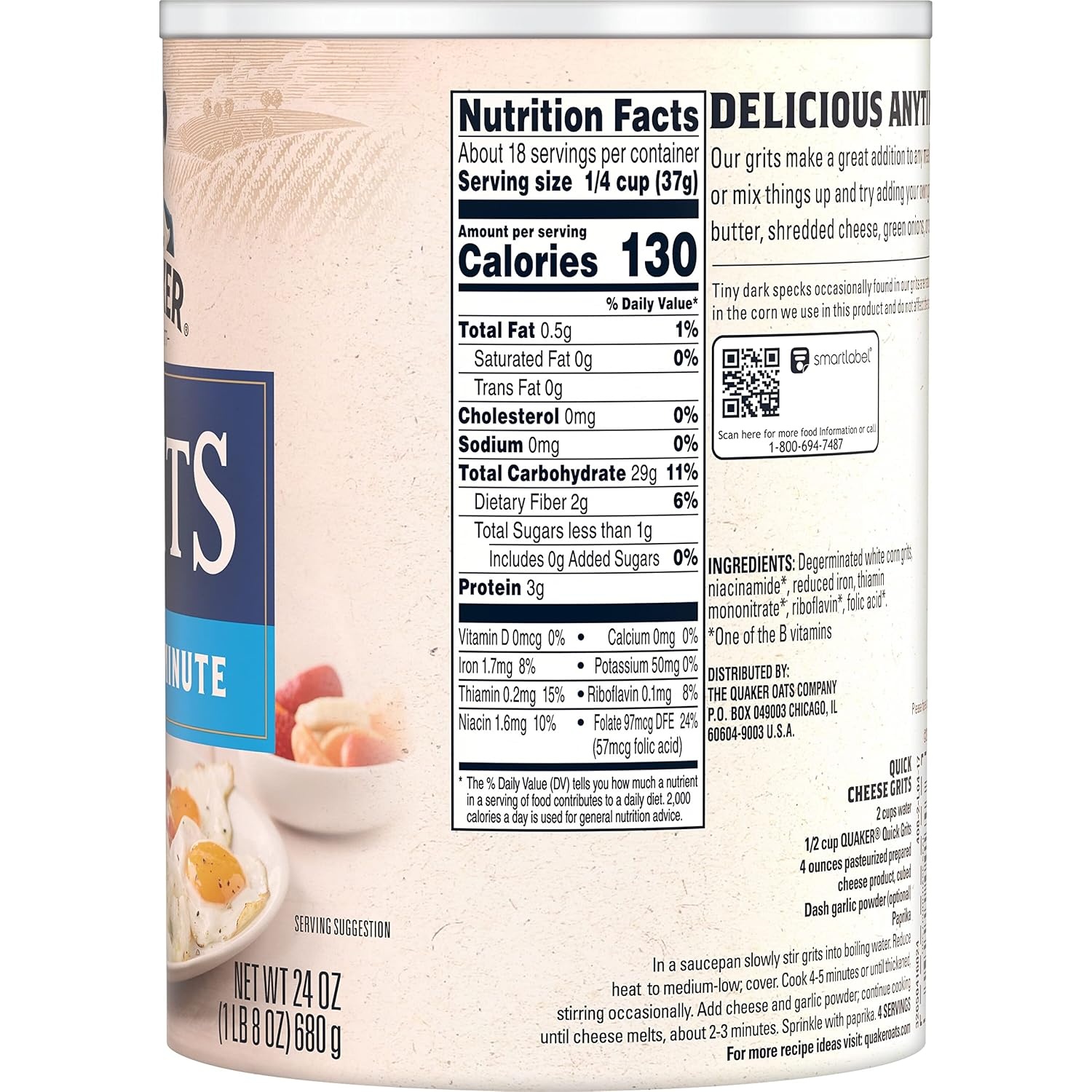 image:imageQuaker 5Minute Grits 24 oz