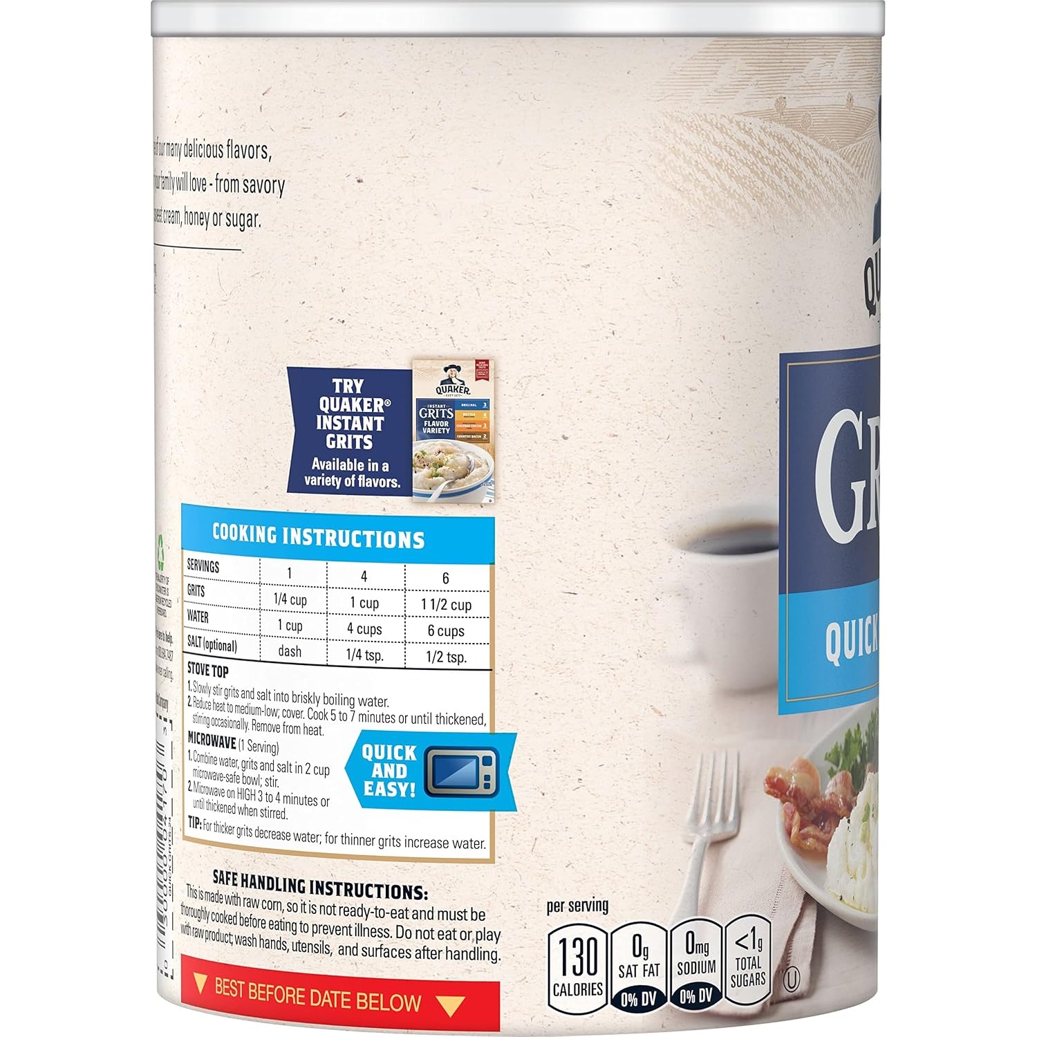 image:imageQuaker 5Minute Grits 24 oz