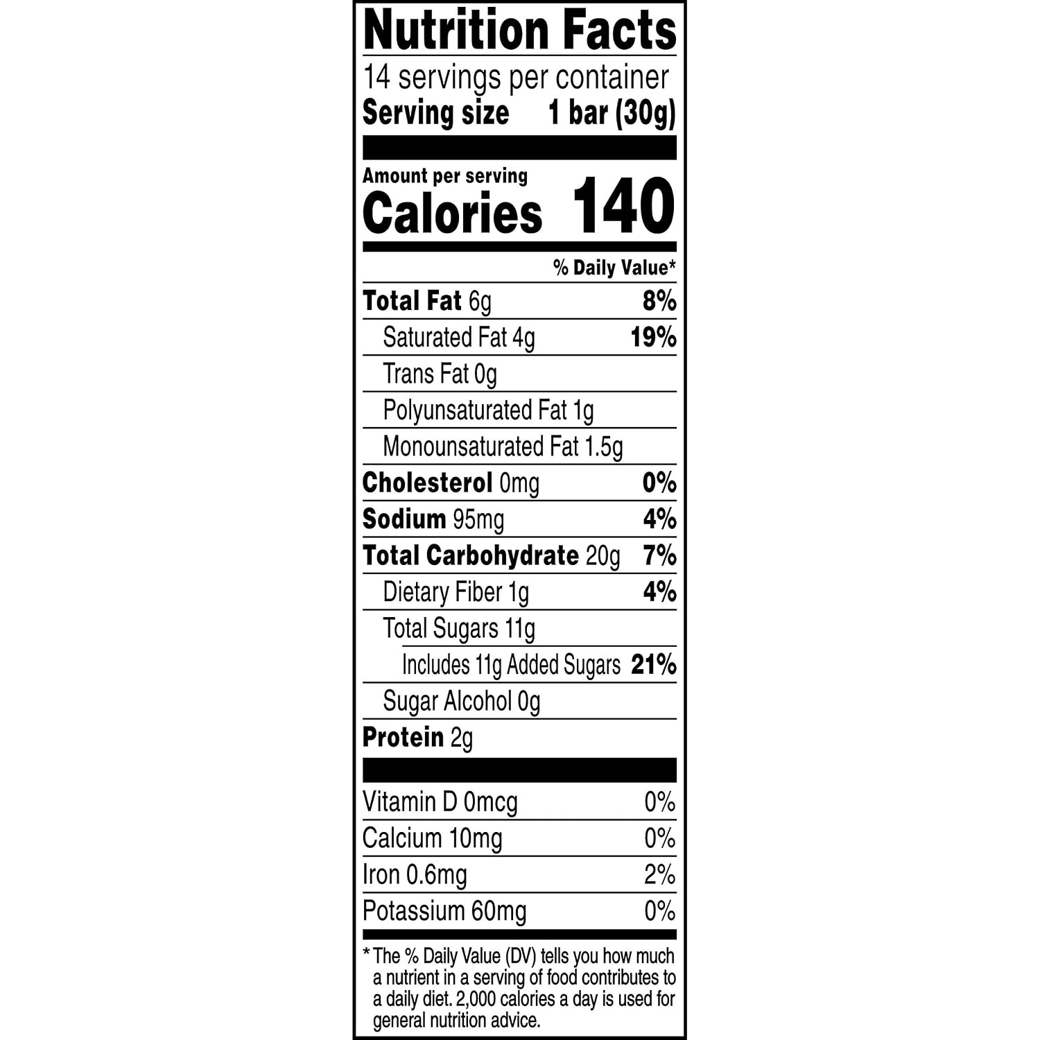 image:imageQuaker Chewy Dipps Granola Bars Peanut Butter 105 Oz Bars 14 Ct