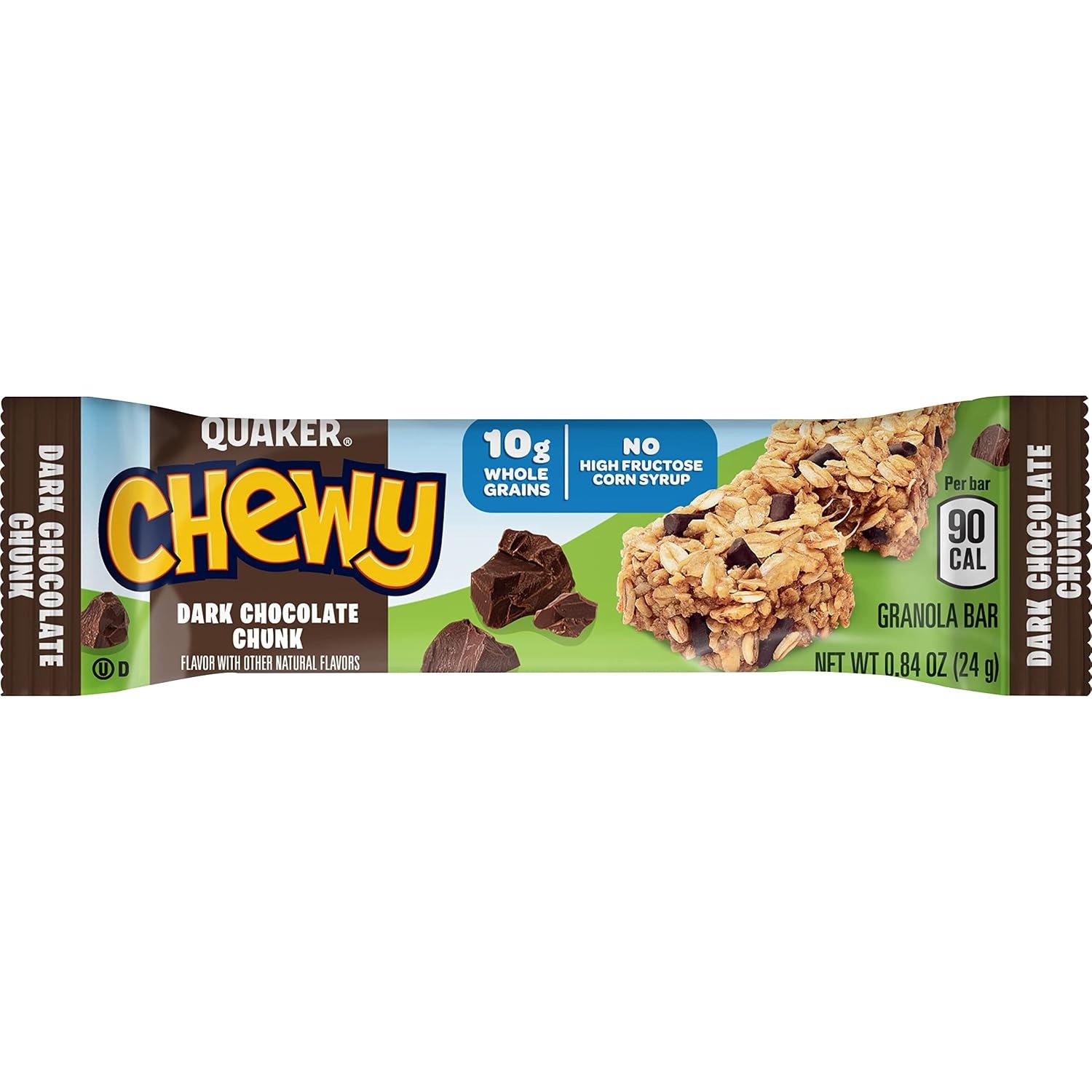 image:imageQuaker Chewy Granola Bars 3 Flavor Variety Pack 084oz Individually Wrapped Bars 30 Pack