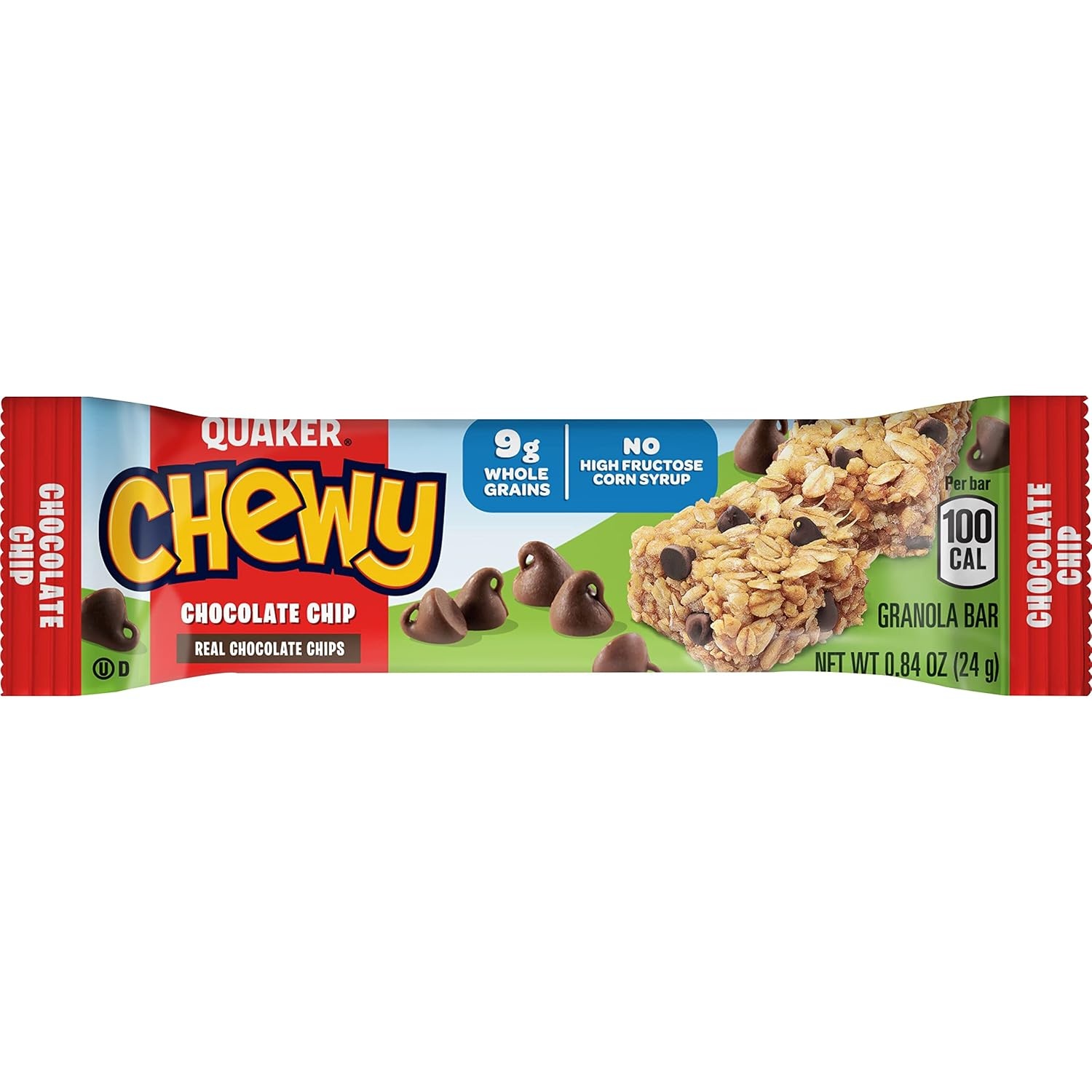 image:imageQuaker Chewy Granola Bars 3 Flavor Variety Pack 084oz Individually Wrapped Bars 30 Pack