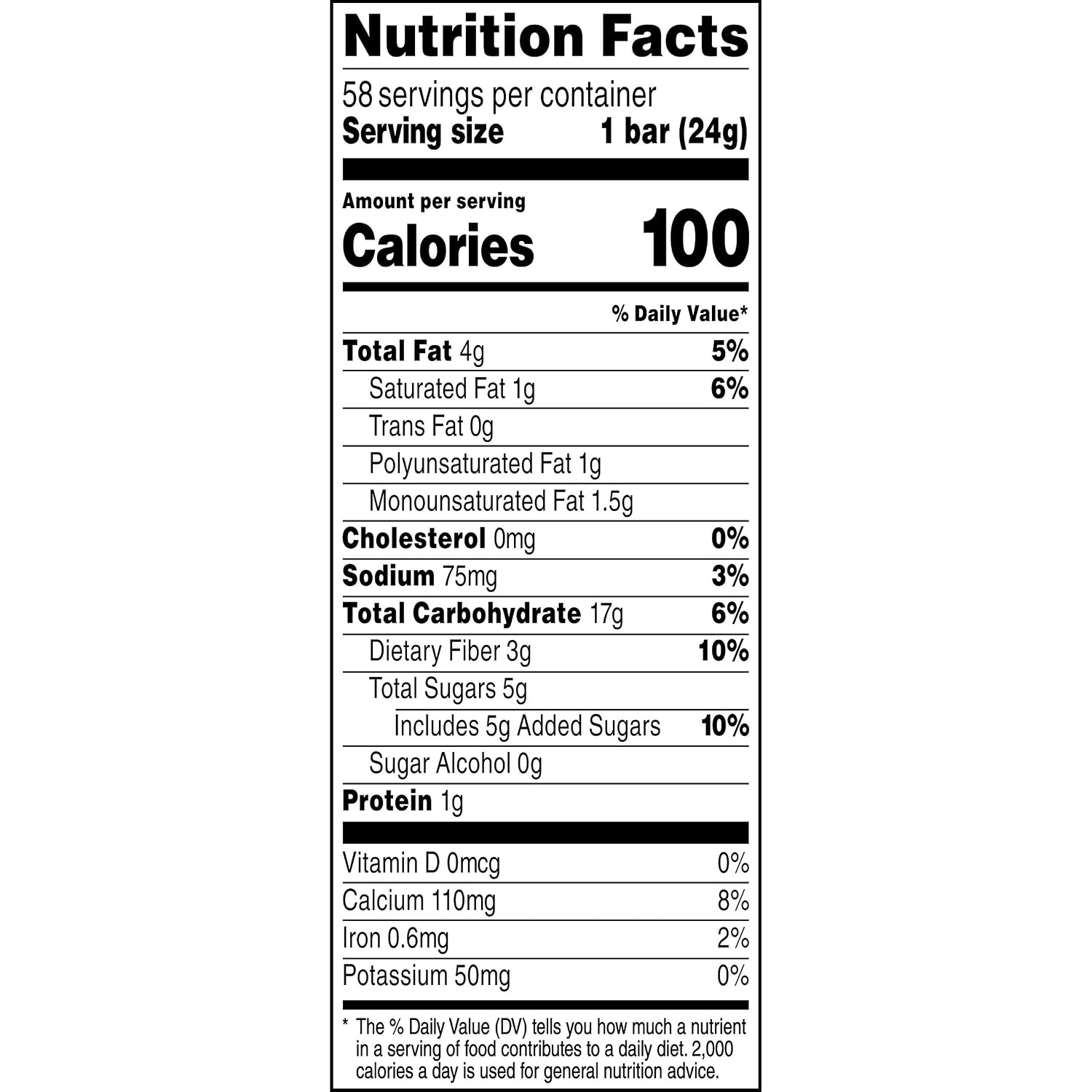 image:imageQuaker Chewy Granola Bars Peanut Butter Chocolate Chip 58 CountLess Sugar Chocolate Chip