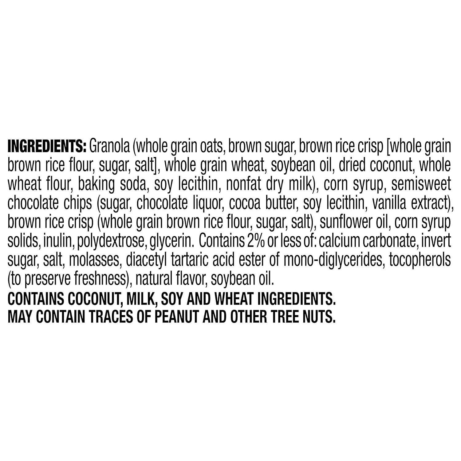 image:imageQuaker Chewy Granola Bars Peanut Butter Chocolate Chip 58 CountLess Sugar Chocolate Chip