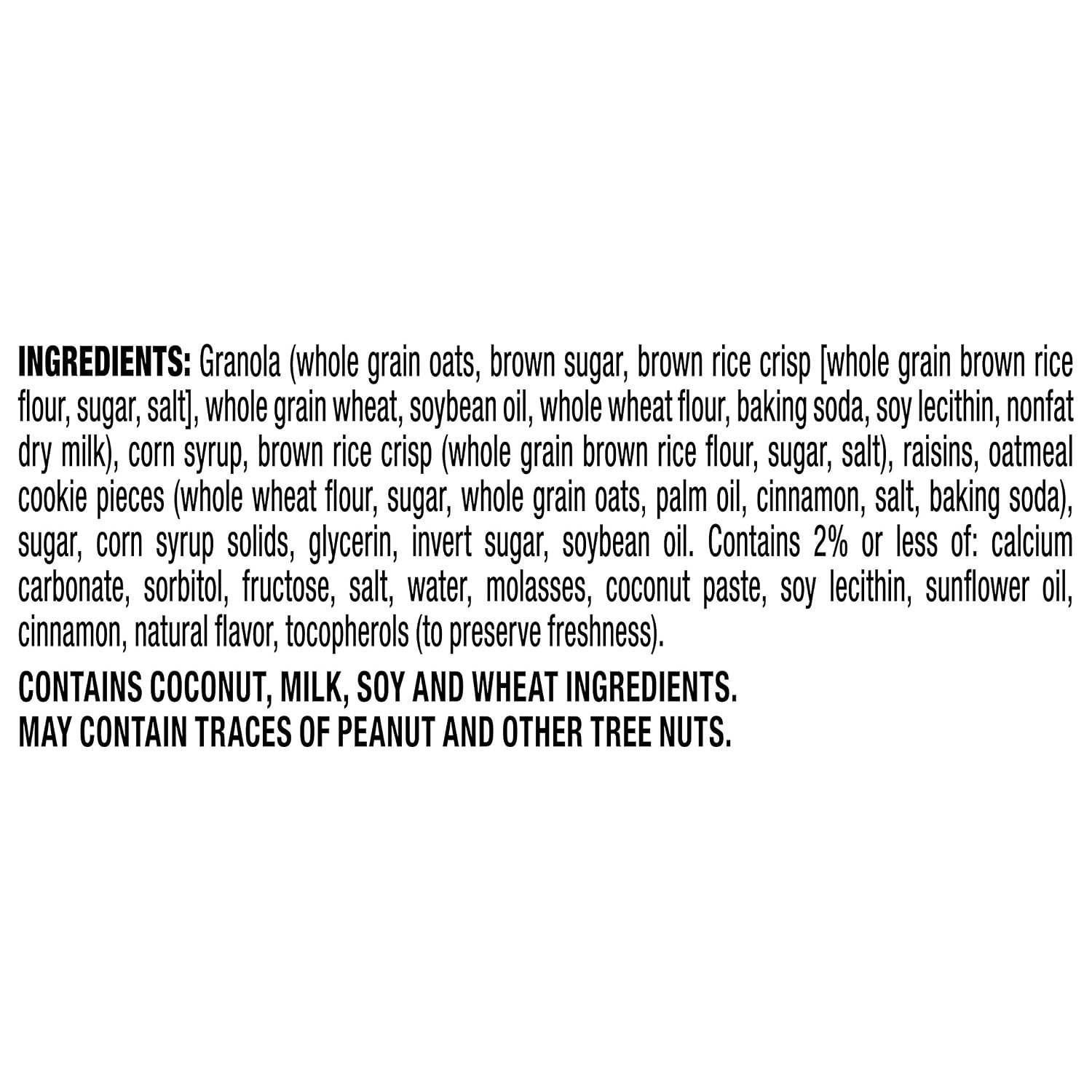 image:imageQuaker Chewy Granola Bars Peanut Butter Chocolate Chip 58 CountOatmeal Raisin
