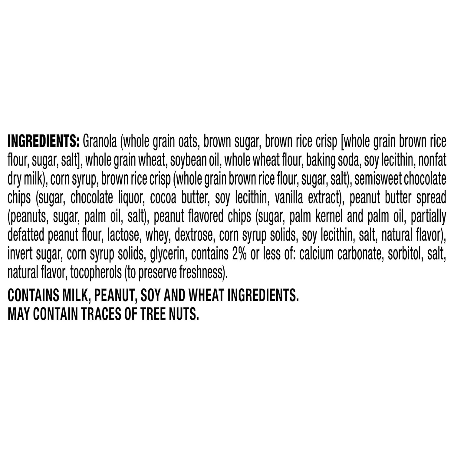 image:imageQuaker Chewy Granola Bars Peanut Butter Chocolate Chip 58 CountPeanut Butter Chocolate Chip