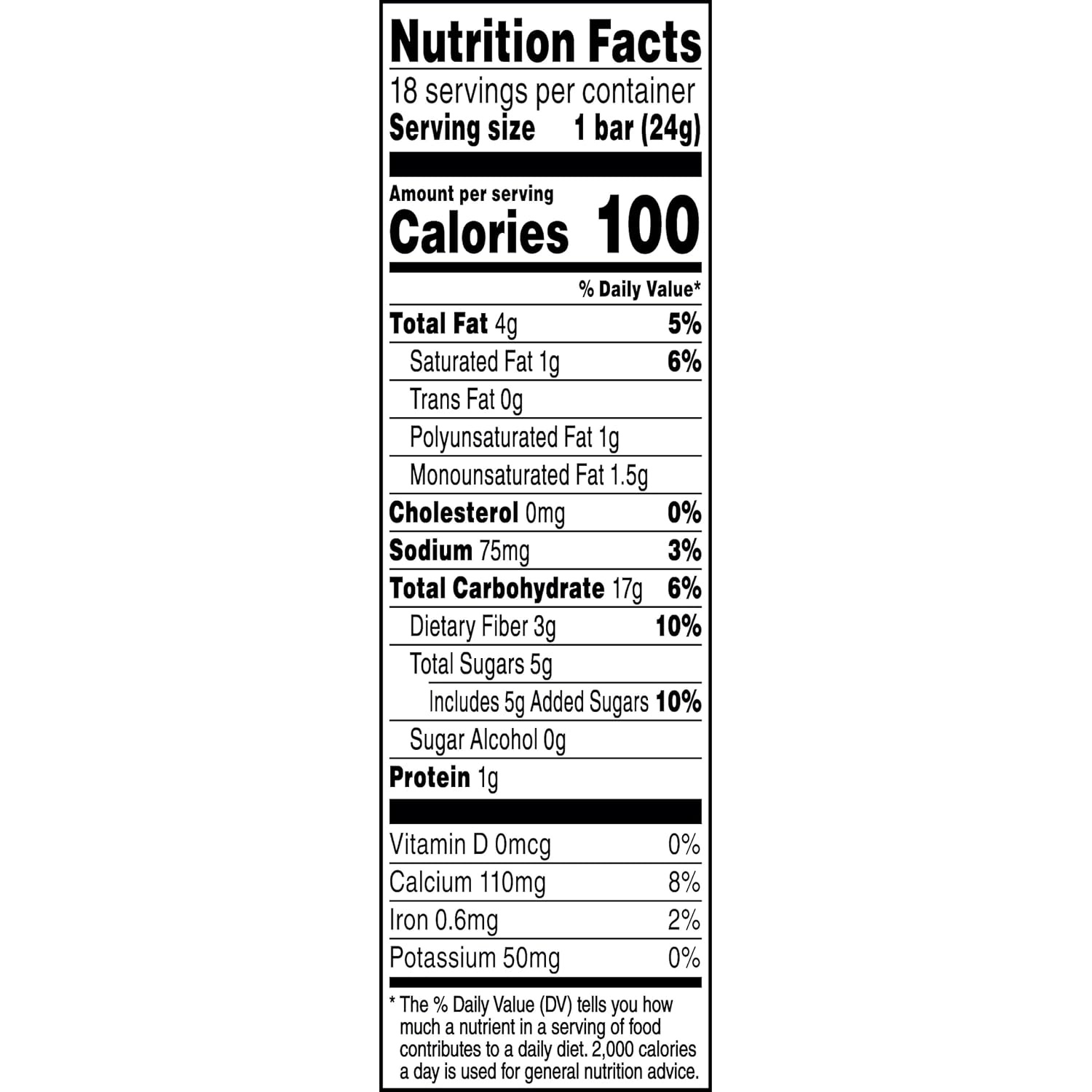 image:imageQuaker Chewy Granola Bars Reduced Sugar Chocolate Chip 18 Pack