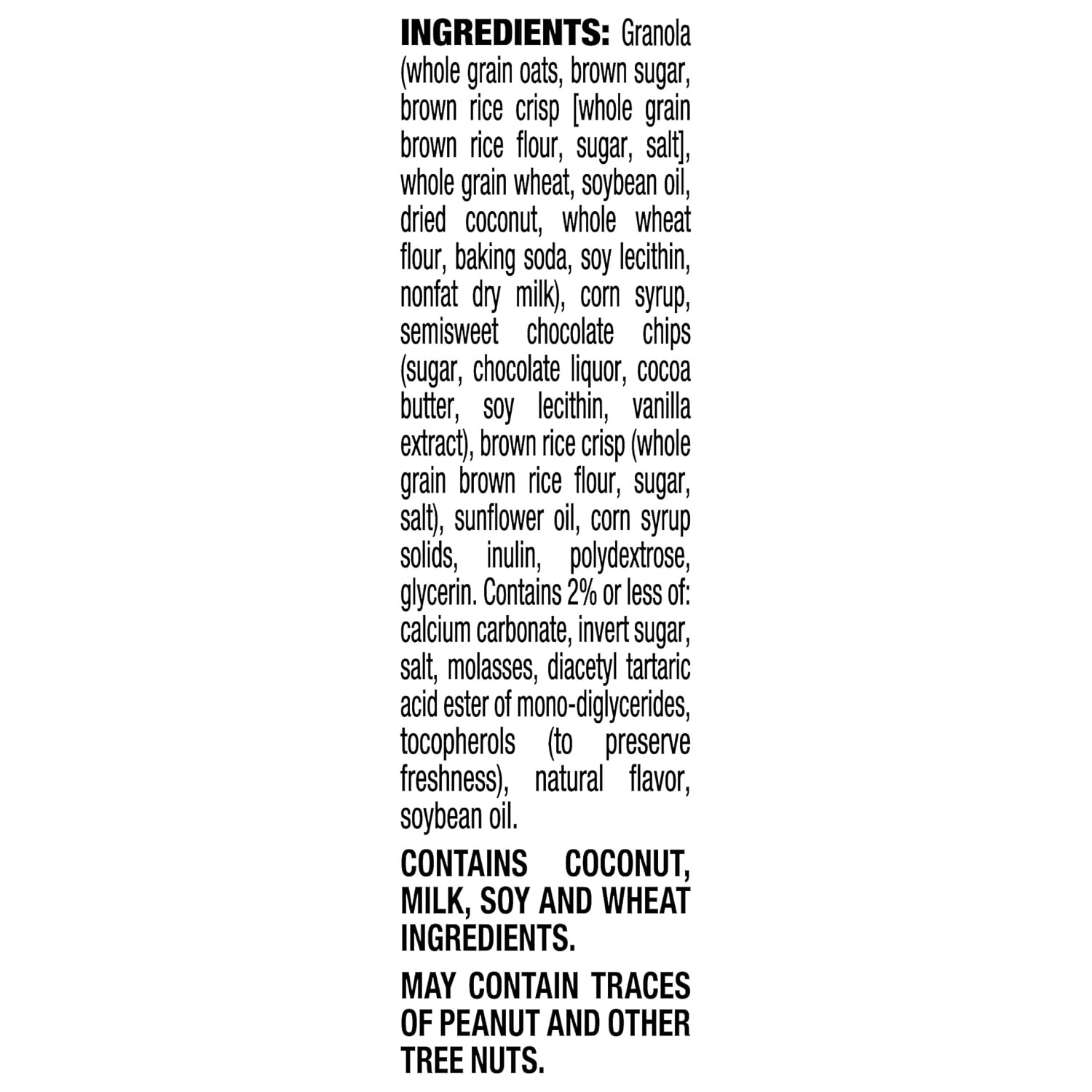 image:imageQuaker Chewy Granola Bars Reduced Sugar Chocolate Chip 18 Pack