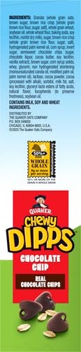 image:imageQuaker Chewy Yogurt Bars Variety Pack 10ctDipps Chocolate Chip 14ct