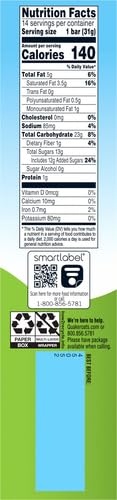image:imageQuaker Chewy Yogurt Bars Variety Pack 10ctDipps Chocolate Chip 14ct
