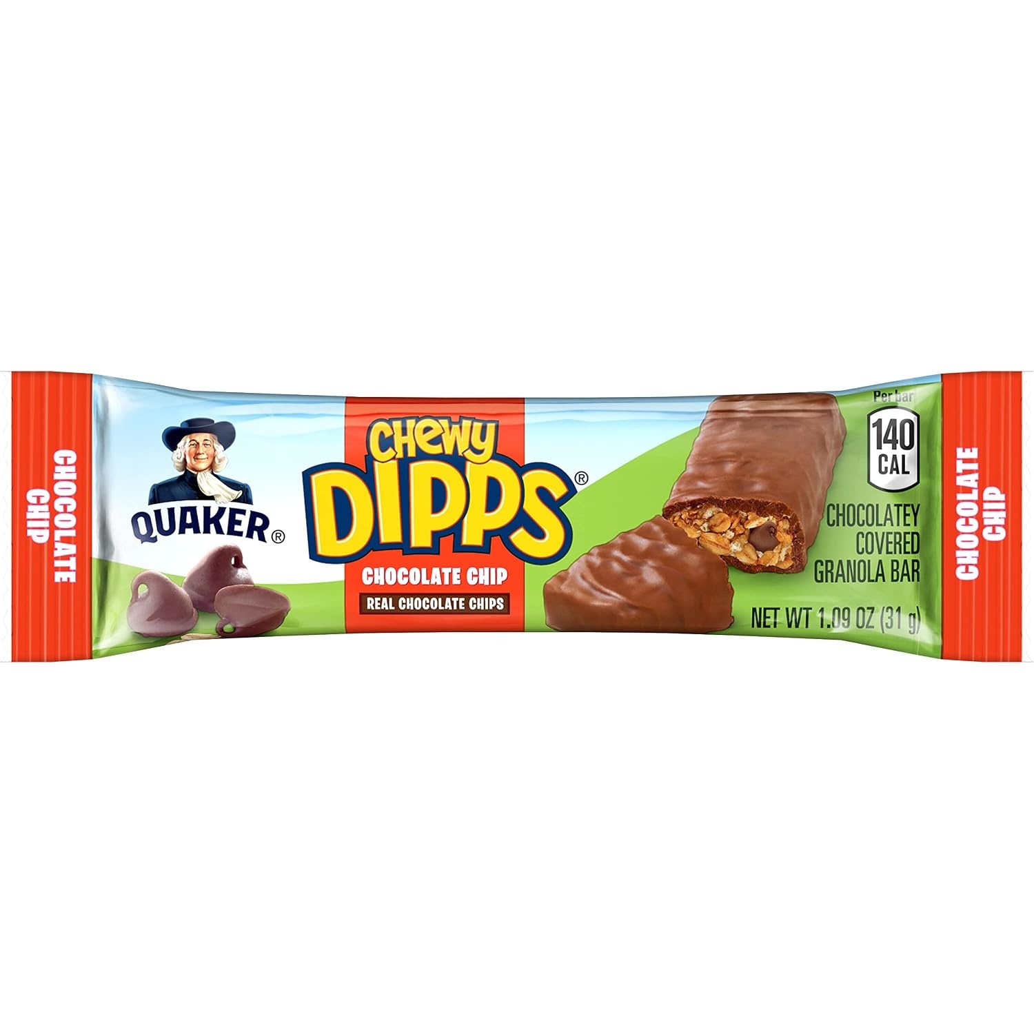 image:imageQuaker Chewy Yogurt Bars Variety Pack 10ctDipps Chocolate Chip 24ct