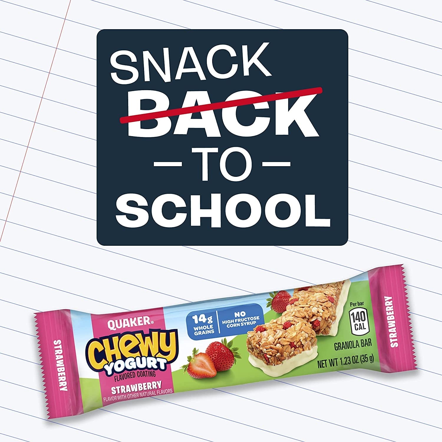 image:imageQuaker Chewy Yogurt Bars Variety Pack 10ctYogurt Variety Pack 10ct