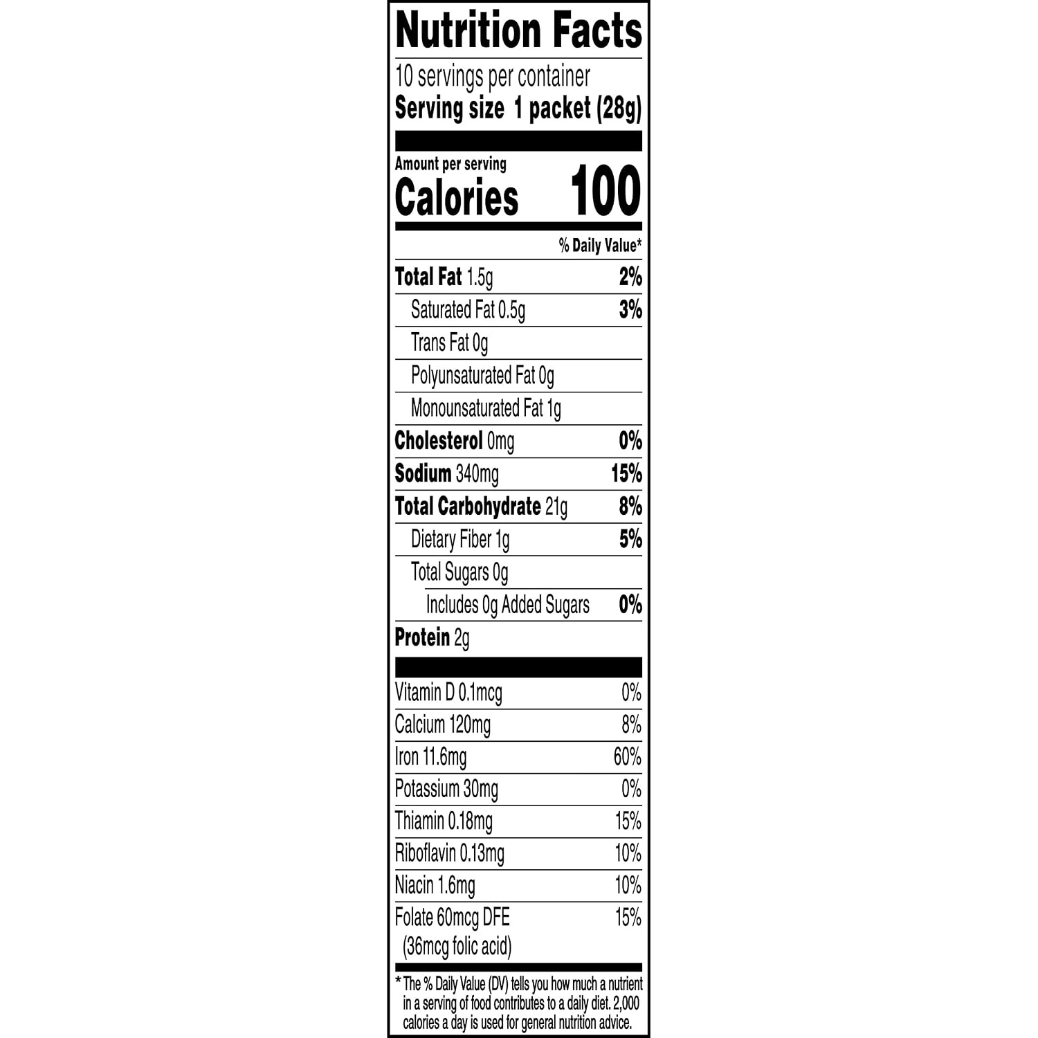 image:imageQuaker Instant Grits Butter 098oz Packets 10 Pack