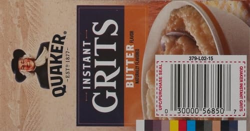 image:imageQuaker Instant Grits Butter 098oz Packets 10 Pack