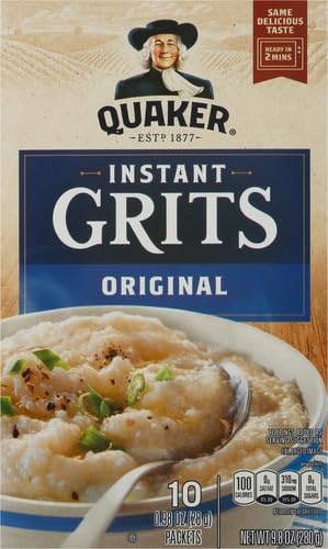 image:imageQuaker Instant Grits Original 098oz Packets 10 Pack10 Count Pack of 1