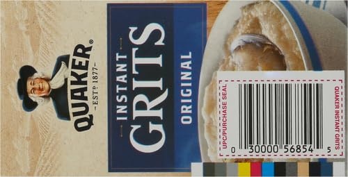 image:imageQuaker Instant Grits Original 098oz Packets 10 Pack10 Count Pack of 1