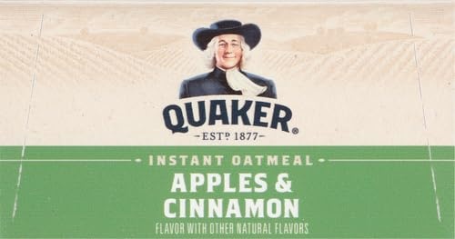 image:imageQuaker Instant Oatmeal Gluten Free Maple amp Brown Sugar Breakfast Cereal 121 Oz Pack of 6Apples Cinnamon