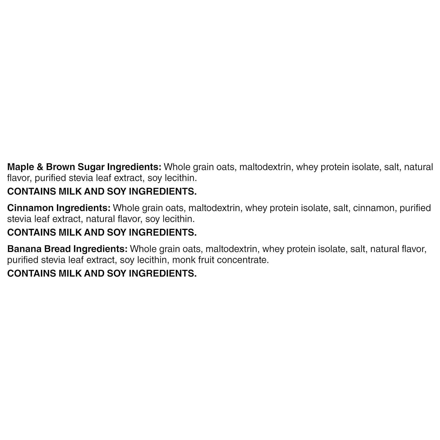 image:imageQuaker Instant Oatmeal Gluten Free Maple amp Brown Sugar Breakfast Cereal 121 Oz Pack of 6Banana Bread