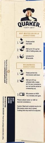 image:imageQuaker Instant Oatmeal Gluten Free Maple amp Brown Sugar Breakfast Cereal 121 Oz Pack of 6Blueberries Cream