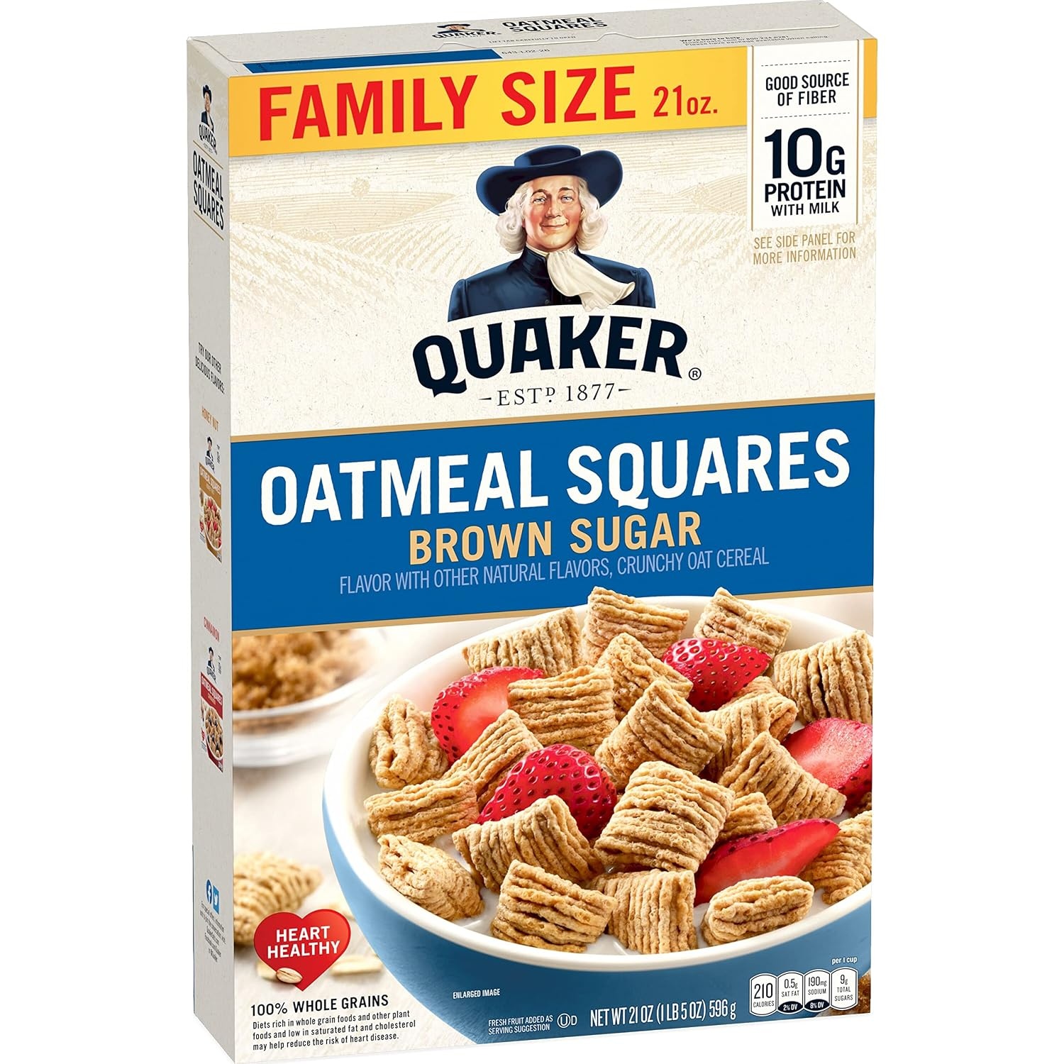 image:imageQuaker Instant Oatmeal Gluten Free Maple amp Brown Sugar Breakfast Cereal 121 Oz Pack of 6Brown Sugar