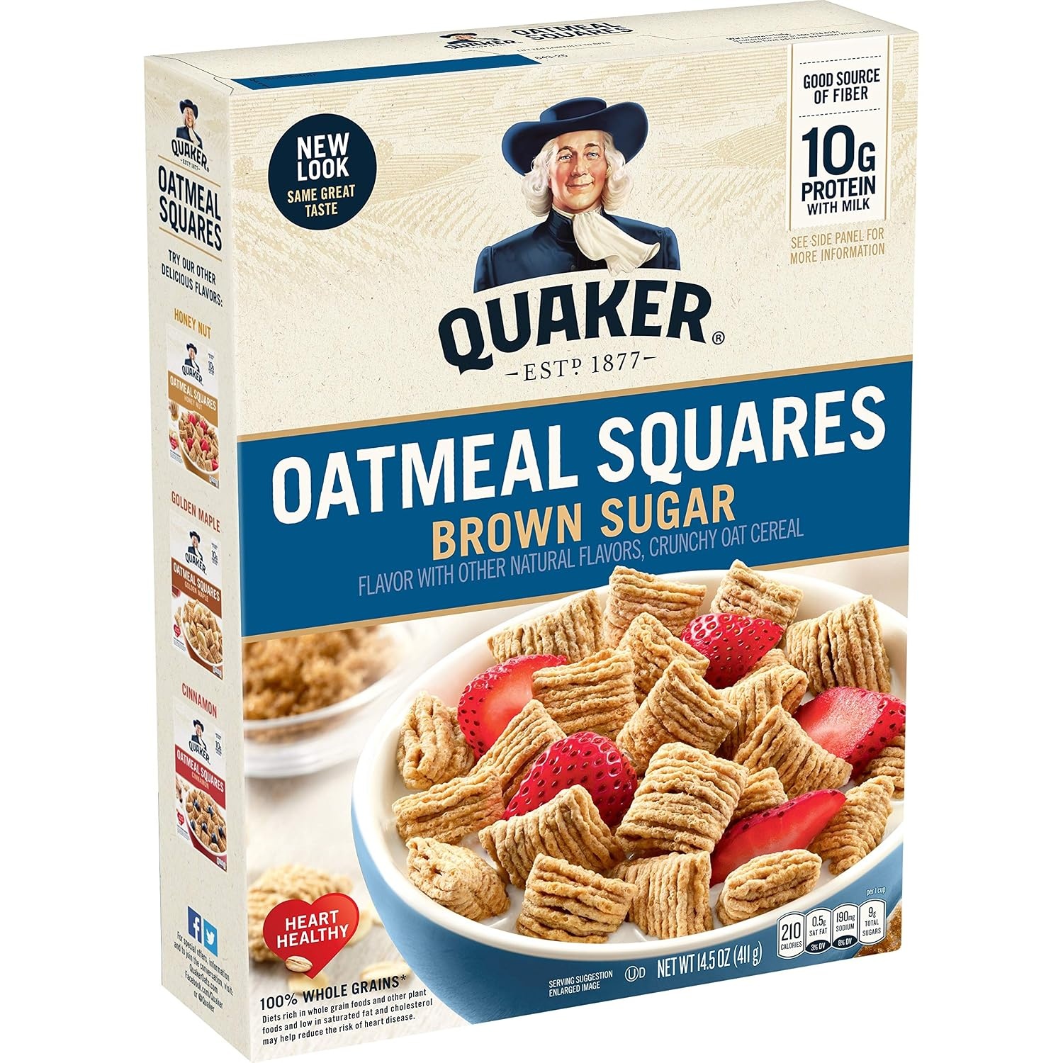 image:imageQuaker Instant Oatmeal Gluten Free Maple amp Brown Sugar Breakfast Cereal 121 Oz Pack of 6Brown Sugar