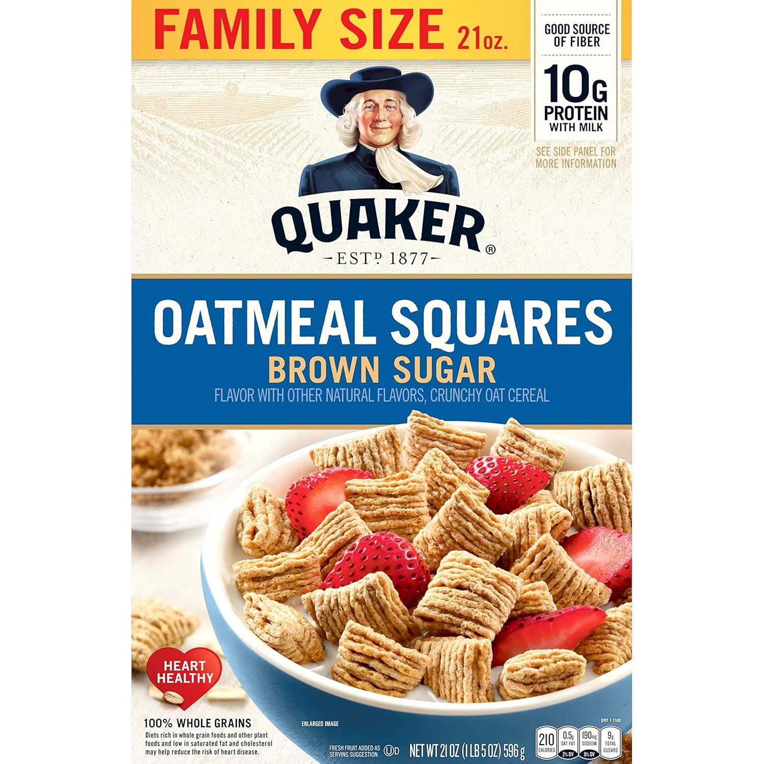 image:imageQuaker Instant Oatmeal Gluten Free Maple amp Brown Sugar Breakfast Cereal 121 Oz Pack of 6Brown Sugar