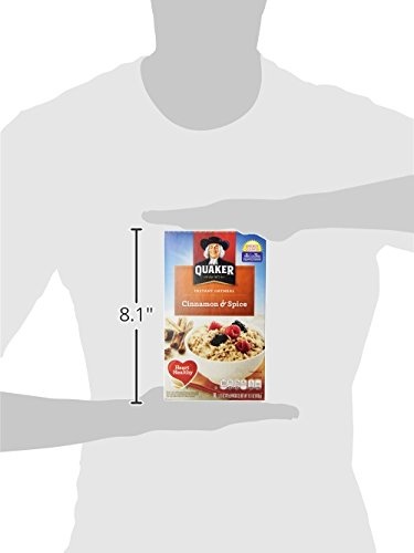 image:imageQuaker Instant Oatmeal Gluten Free Maple amp Brown Sugar Breakfast Cereal 121 Oz Pack of 6Cinnamon