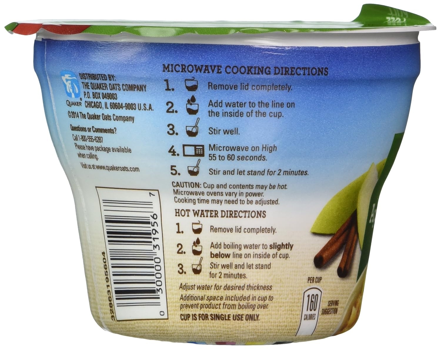 image:imageQuaker Instant Oatmeal Gluten Free Maple amp Brown Sugar Breakfast Cereal 121 Oz Pack of 6Cinnamon