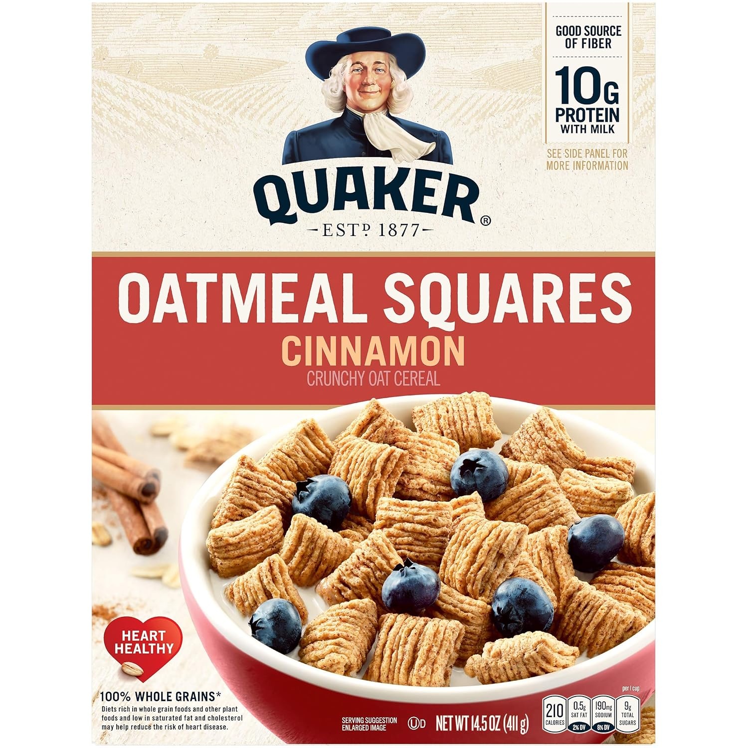 image:imageQuaker Instant Oatmeal Gluten Free Maple amp Brown Sugar Breakfast Cereal 121 Oz Pack of 6Cinnamon