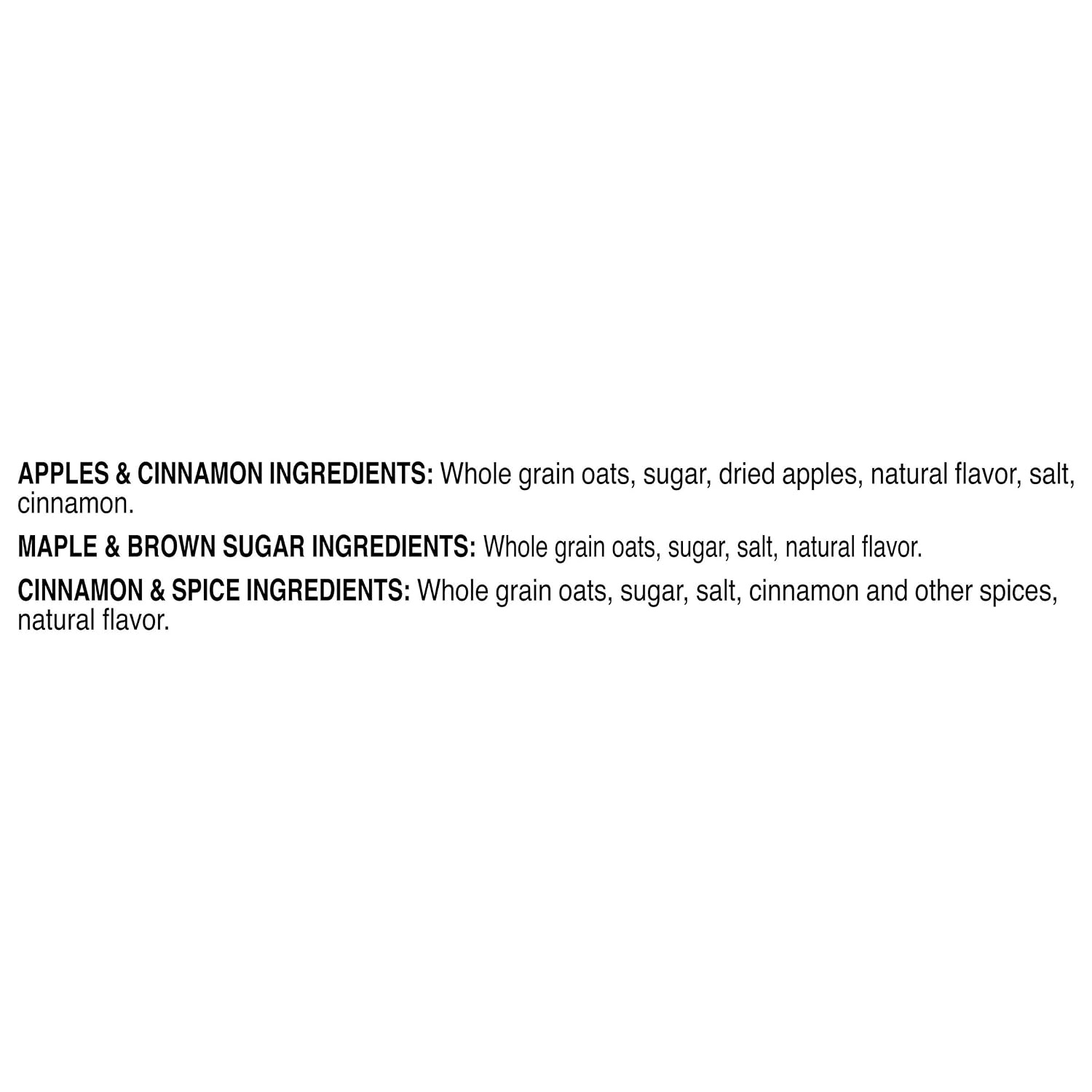 image:imageQuaker Instant Oatmeal Gluten Free Maple amp Brown Sugar Breakfast Cereal 121 Oz Pack of 6Cinnamon Brown