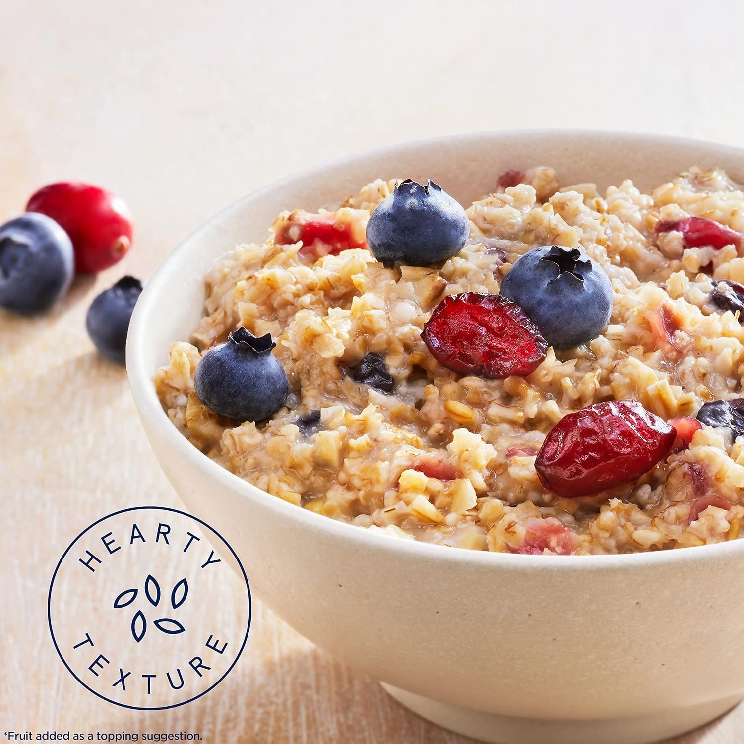 image:imageQuaker Instant Oatmeal Gluten Free Maple amp Brown Sugar Breakfast Cereal 121 Oz Pack of 6Cranberries Blueberries