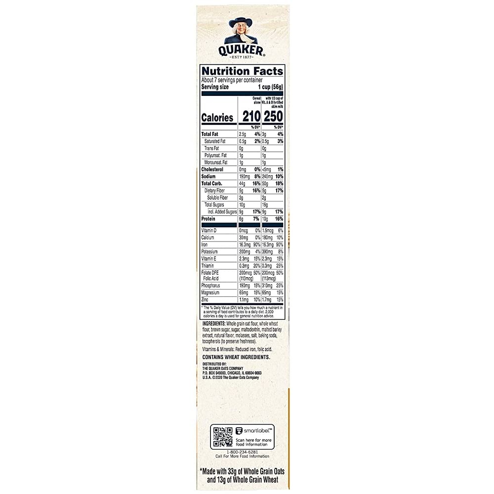 image:imageQuaker Instant Oatmeal Gluten Free Maple amp Brown Sugar Breakfast Cereal 121 Oz Pack of 6Honey Nut