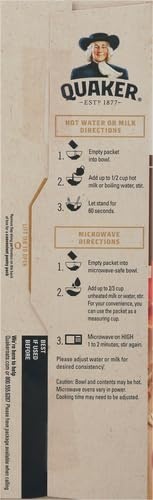 image:imageQuaker Instant Oatmeal Gluten Free Maple amp Brown Sugar Breakfast Cereal 121 Oz Pack of 6Maple Brown Sugar