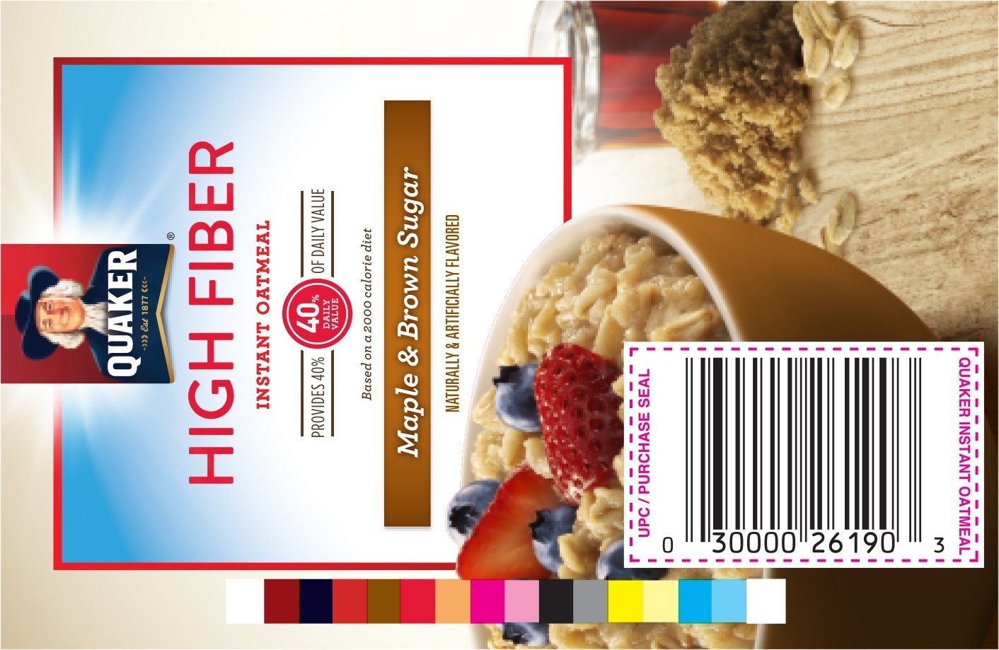 image:imageQuaker Instant Oatmeal Gluten Free Maple amp Brown Sugar Breakfast Cereal 121 Oz Pack of 6Maple Brown Sugar