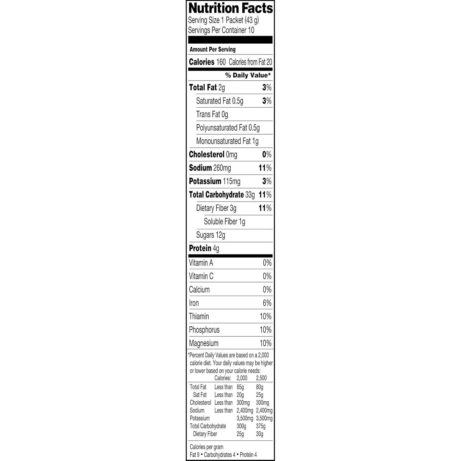 image:imageQuaker Instant Oatmeal Gluten Free Maple amp Brown Sugar Breakfast Cereal 121 Oz Pack of 6Maple Brown Sugar