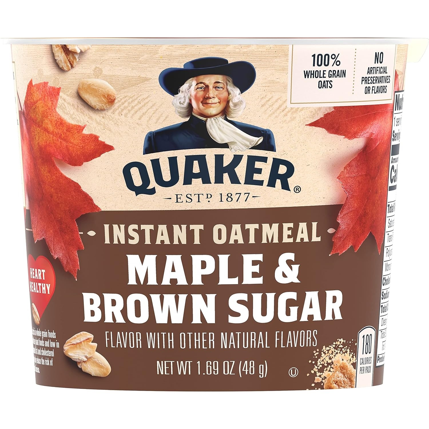 image:imageQuaker Instant Oatmeal Gluten Free Maple amp Brown Sugar Breakfast Cereal 121 Oz Pack of 6Maple and Brown Sugar