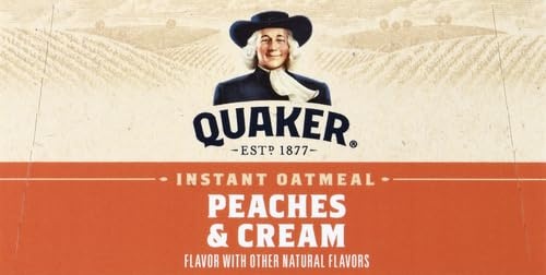 image:imageQuaker Instant Oatmeal Gluten Free Maple amp Brown Sugar Breakfast Cereal 121 Oz Pack of 6Peaches Cream