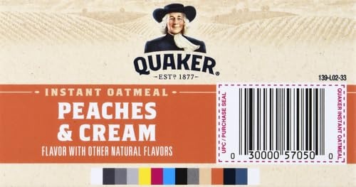 image:imageQuaker Instant Oatmeal Gluten Free Maple amp Brown Sugar Breakfast Cereal 121 Oz Pack of 6Peaches Cream
