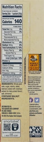 image:imageQuaker Instant Oatmeal Gluten Free Maple amp Brown Sugar Breakfast Cereal 121 Oz Pack of 6Raisin Date Walnut