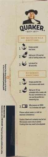 image:imageQuaker Instant Oatmeal Gluten Free Maple amp Brown Sugar Breakfast Cereal 121 Oz Pack of 6Raisin Date Walnut