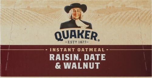 image:imageQuaker Instant Oatmeal Gluten Free Maple amp Brown Sugar Breakfast Cereal 121 Oz Pack of 6Raisin Date Walnut