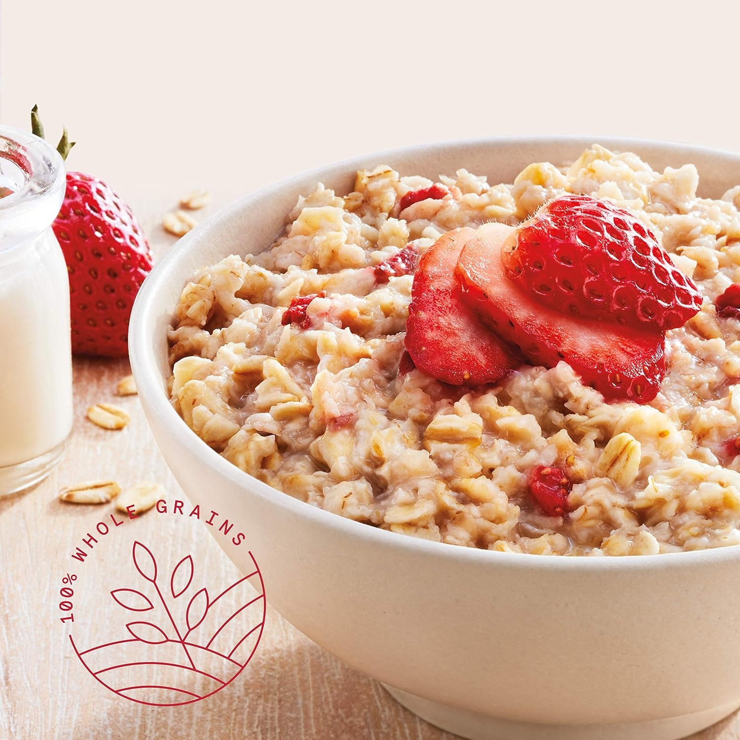 image:imageQuaker Instant Oatmeal Gluten Free Maple amp Brown Sugar Breakfast Cereal 121 Oz Pack of 6Strawberries Cream