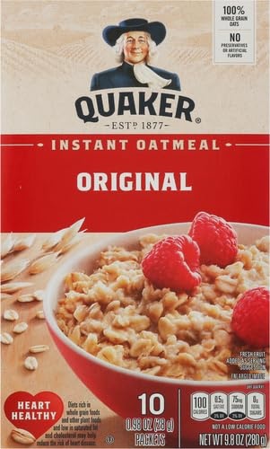 image:imageQuaker Instant Oatmeal Gluten Free Maple amp Brown Sugar Breakfast Cereal 121 Oz Pack of 6Unflavored