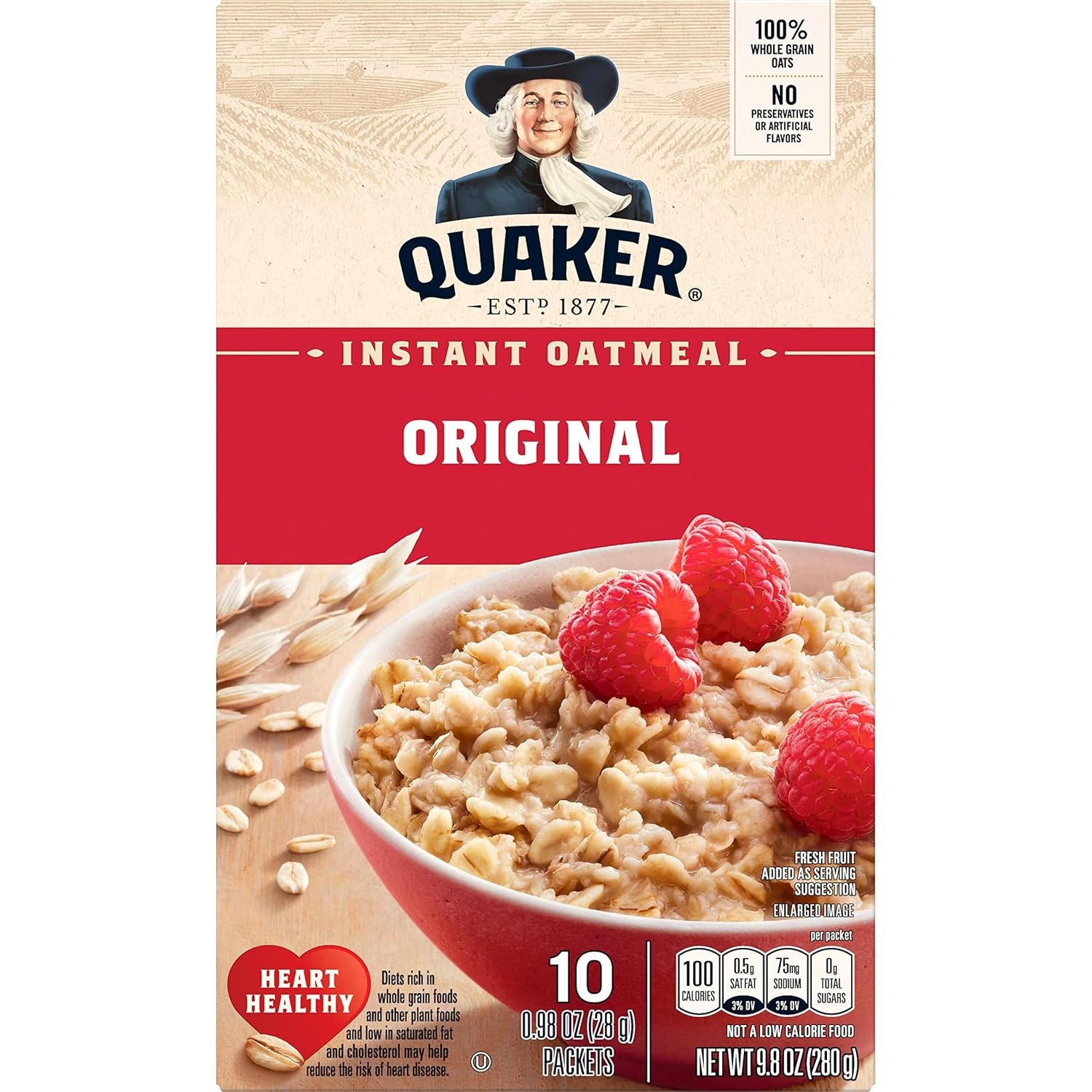 image:imageQuaker Instant Oatmeal Gluten Free Maple amp Brown Sugar Breakfast Cereal 121 Oz Pack of 6Unflavored