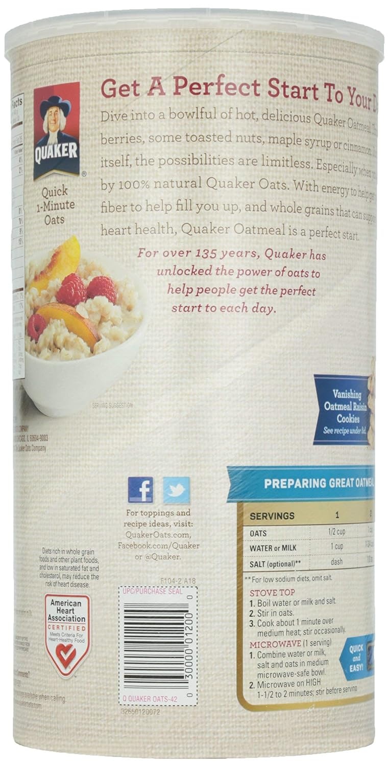 image:imageQuaker Instant Oatmeal Gluten Free Maple amp Brown Sugar Breakfast Cereal 121 Oz Pack of 6whole grain