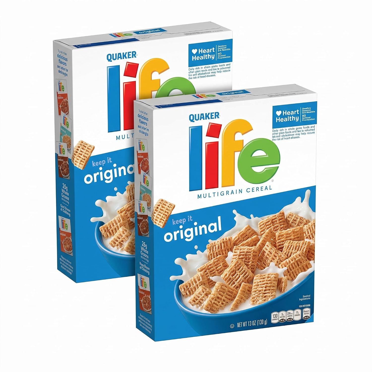 image:imageQuaker Life Breakfast Cereal Original 13oz Boxes 3 PackUnflavored