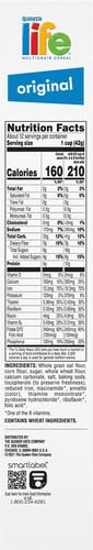 image:imageQuaker Life Original Cereal 18oz18 Ounce Pack of 1