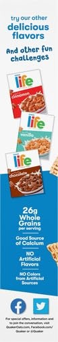 image:imageQuaker Life Original Cereal 18oz18 Ounce Pack of 1
