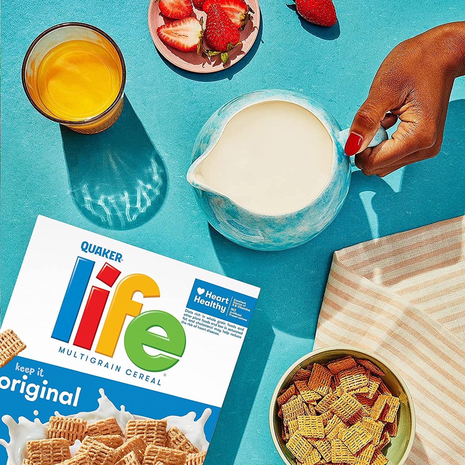 image:imageQuaker Life Original Cereal 223OZ BoxLife Original