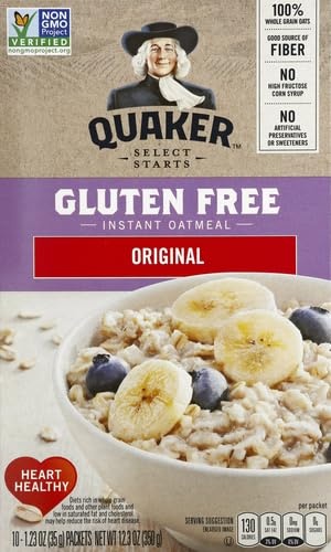image:imageQuaker Protein Instant Oatmeal Cranberry Almond 12g Protein per Serving Whole Grains No Artificial Flavors No Added Colors 218 oz Packets 6 PackOriginal