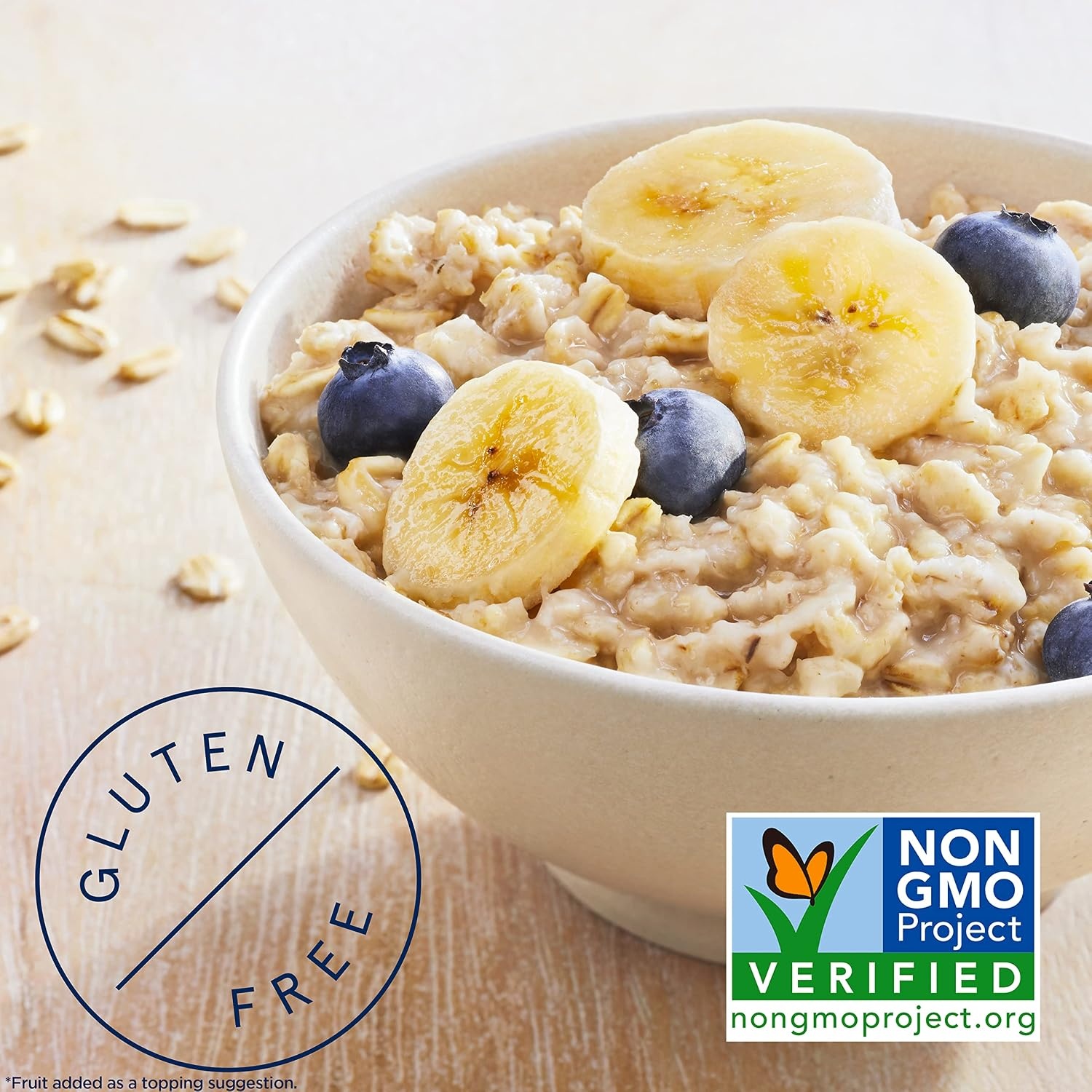 image:imageQuaker Protein Instant Oatmeal Cranberry Almond 12g Protein per Serving Whole Grains No Artificial Flavors No Added Colors 218 oz Packets 6 PackOriginal